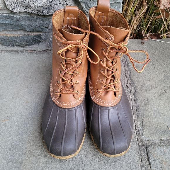 L.L.Bean thinsulate lined duck boots - Picture 9 of 14
